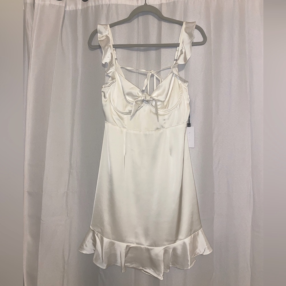ASTR the Label Marla Ruffle Mini Dress